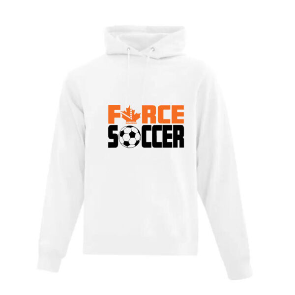 FORCE WHITE HOODIE WITH SOCCERBALL